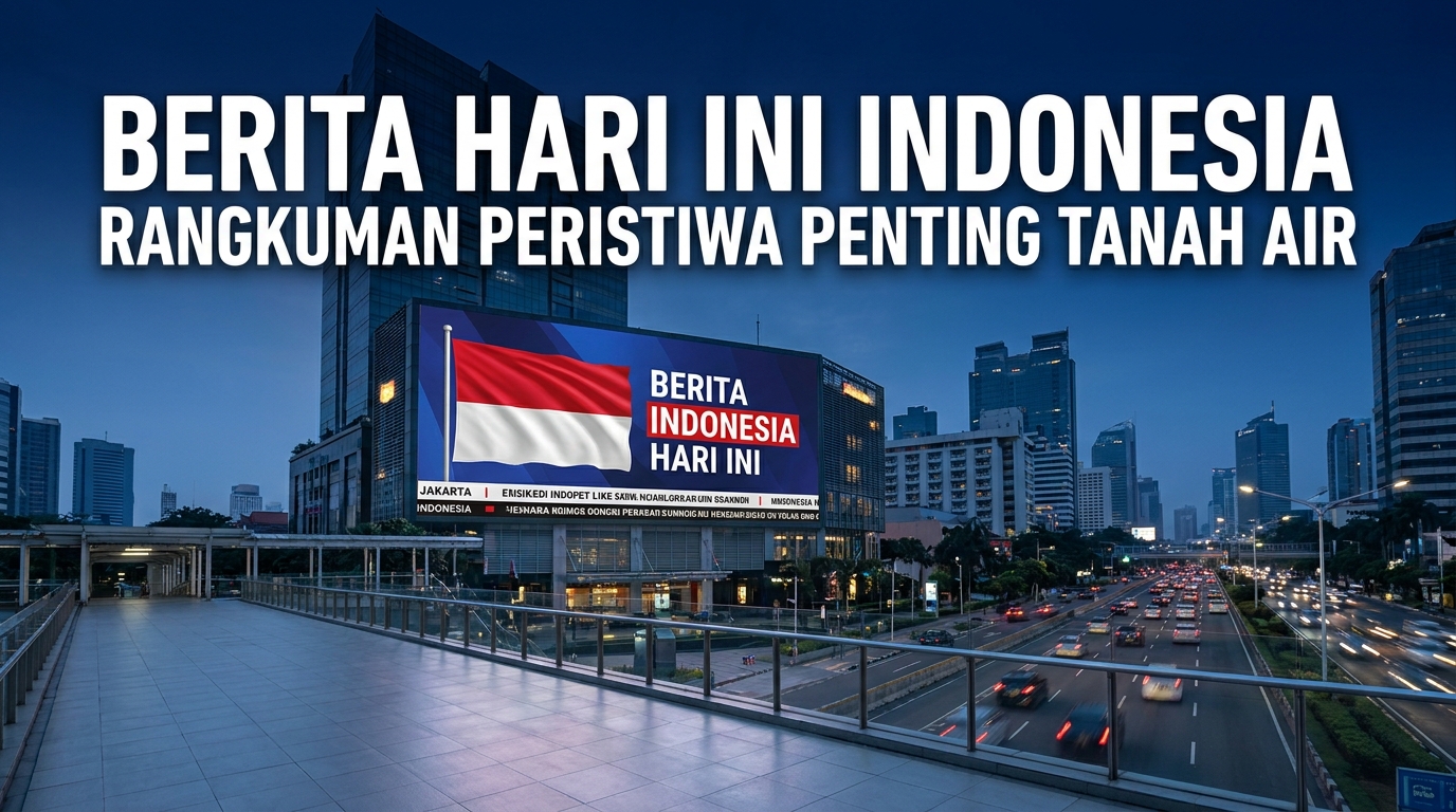 Berita Hari Ini Indonesia Rangkuman Peristiwa Penting Tanah Air