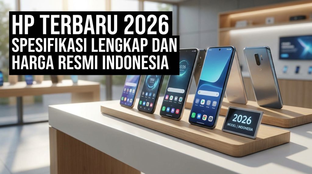 HP Terbaru 2026 Spesifikasi Lengkap dan Harga Resmi Indonesia