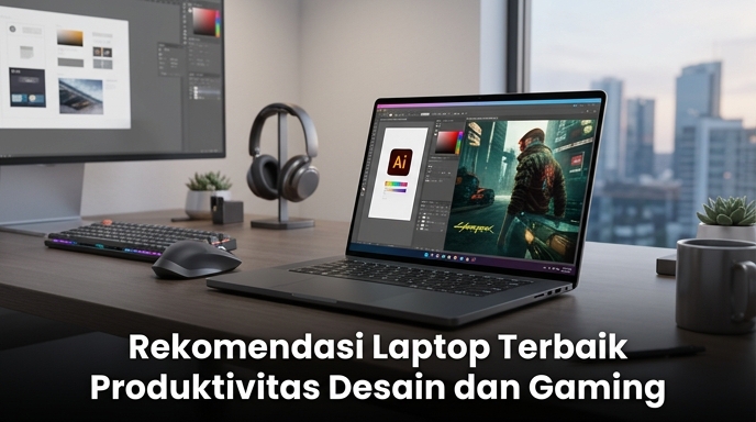 Rekomendasi Laptop Terbaik Produktivitas Desain dan Gaming